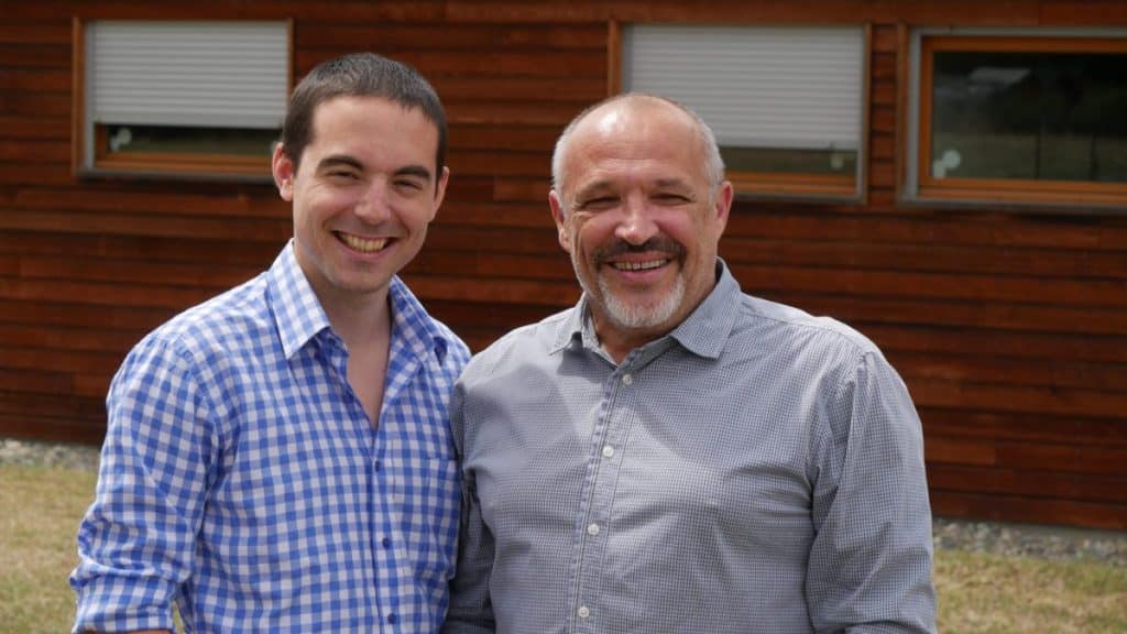 Paul Tolmer et Philippe Lapeyre investissent le web ©DR