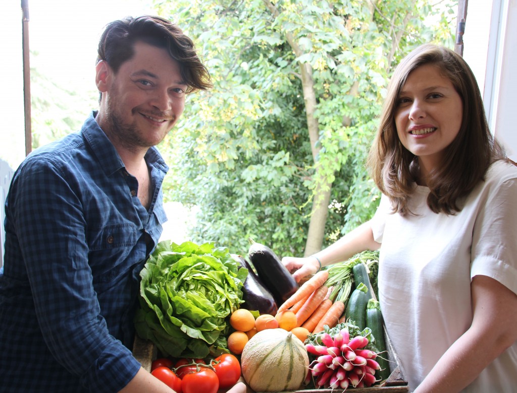 Benjamin Guibert et Inès Bazillier, les fondateurs Fruit and Food