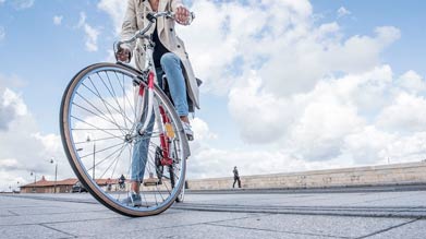 L'usage du vélo bat des records à Toulouse©Hélène Ressayres / JT