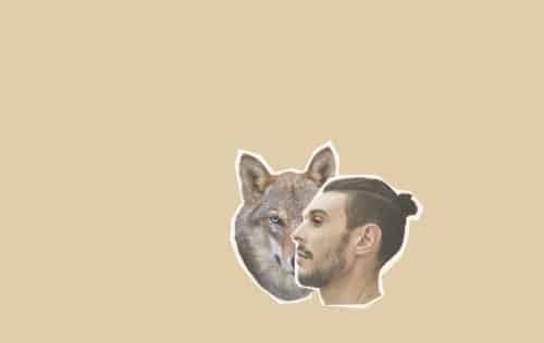 Homme et loup