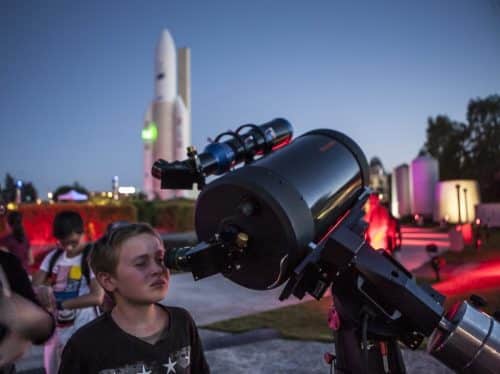 Nuit des étoiles à la Cité de l'Espace