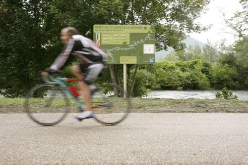 Parcours cyclable Trans-Garona