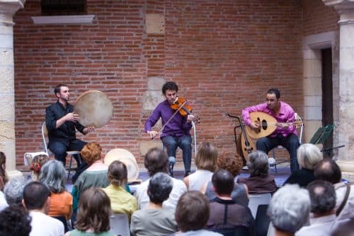 Lakhdar Hanou trio à La pause musicale