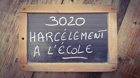 ardoise 3020 harcelement a l'ecole