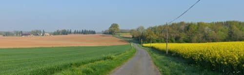 paysage route campagne mobilité région occitanie carburant ©DR