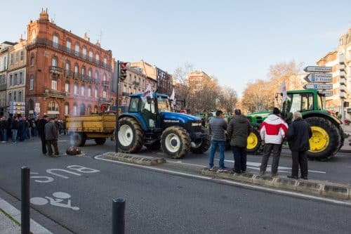 Manifestation agriculteurs (06-02-2018)