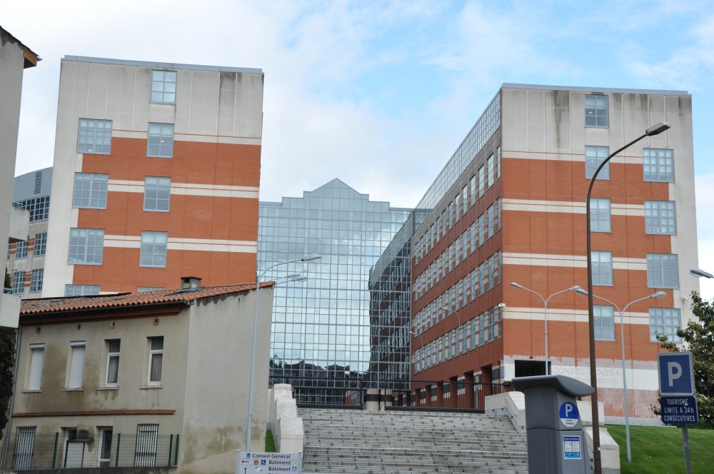 Le Conseil departemental de la Haute garonne, siège du département à Toulouse