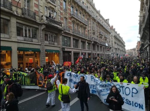 manifestation gilet jaune