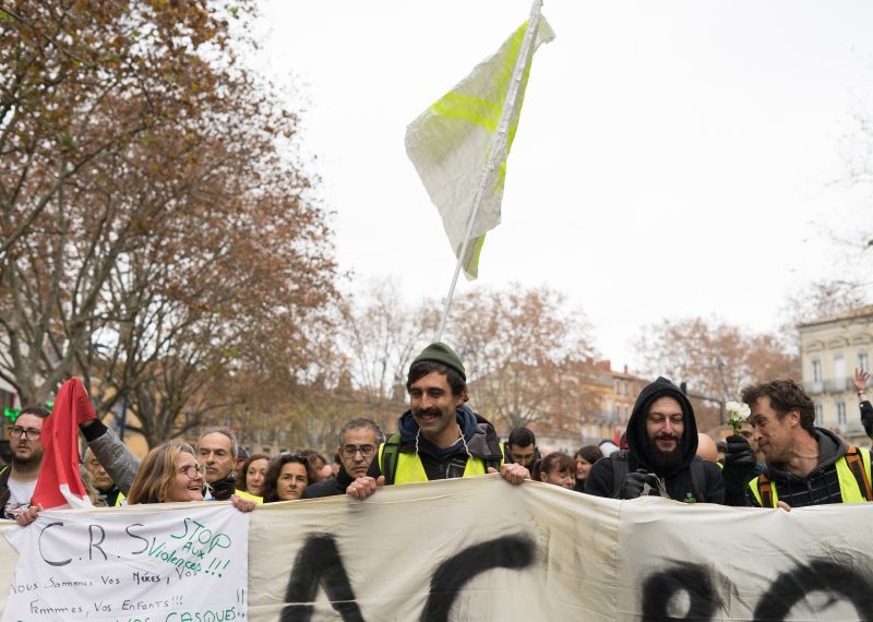 Rassemblement des Gilets jaunes à Toulouse - ©Tom Pujalte "Acte XXII" :Rassemblement des Gilets jaunes à Toulouse - ©Tom Pujalte