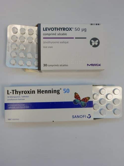 L’ancienne formule du Levothyrox et la nouvelle, L-Thyroxin