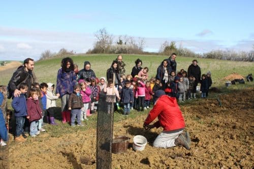 Les Fous des bois aménagent le premier refuge pour la biodiversité