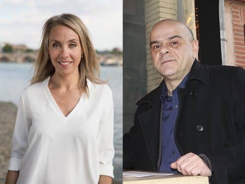 Nadia Pellefigue et Pierre-Nicolas Bapt