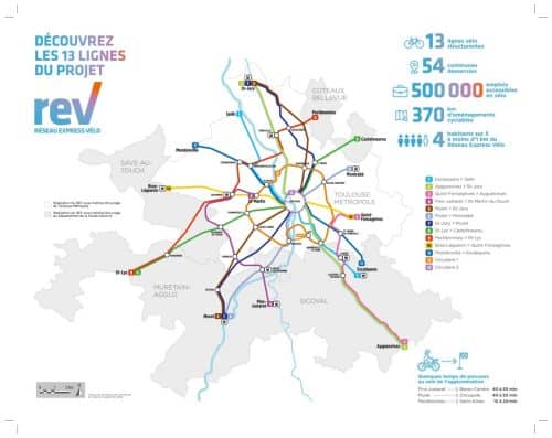 Carte reseau express velo