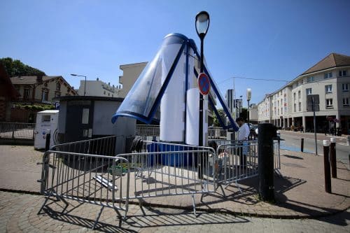 Puit de carbone à Poissy dans les Yvelines