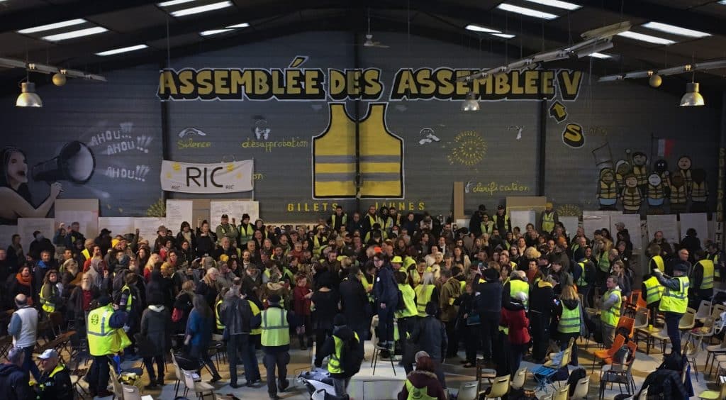 assemblée Gilets jaune Toulouse