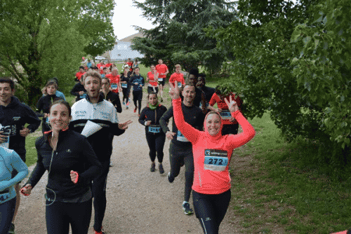 Les participants à la première édition des Foulées Exceptionnelles