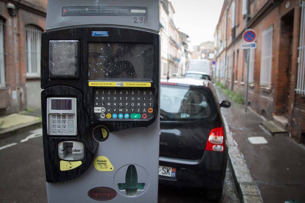 Toulouse parking Lapi automatic ticketing