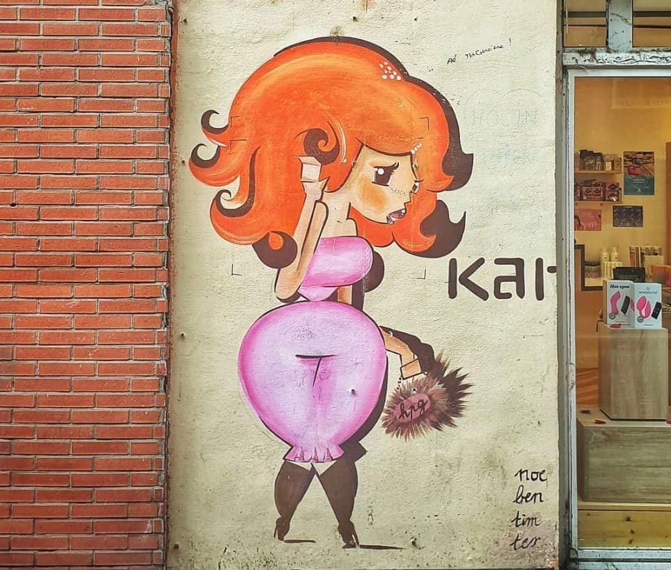 Mademoiselle Kat Graffiti