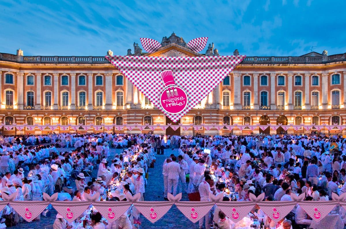 Le banquet géant Toulouse à table