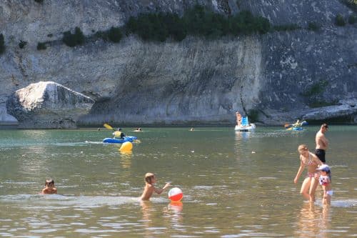 baignade en rivière