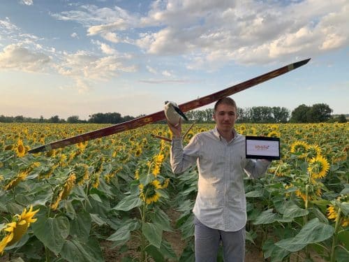 Le drone d'Abelio permet de surveiller les cultures pour limiter l'utilisation des pesticides