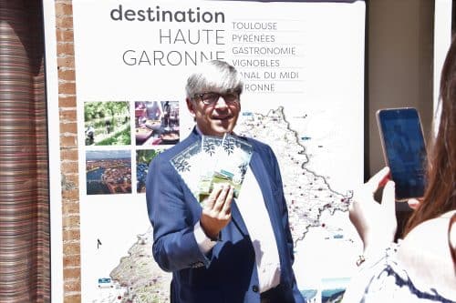 Didier Cujives présente le plan de relance du Comité départemental du tourisme de Haute-Garonne © Nicolas Belaubre / JT