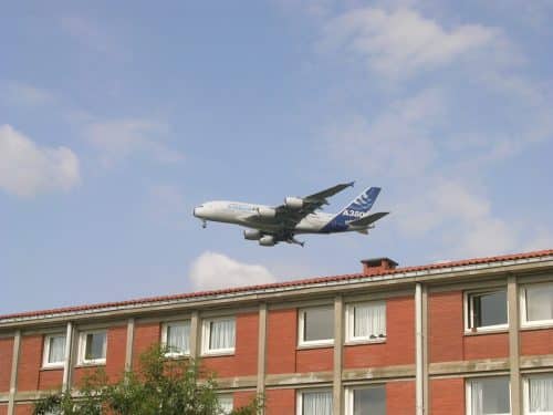 décollage avion Toulouse