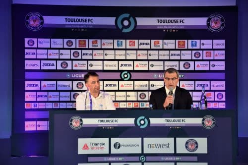 Olivier Sadran et Damien comolli - Toulouse Footbal club TFC
