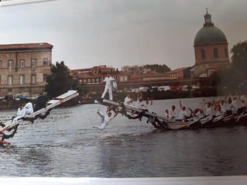 Les Joutes à Toulouse en 1998 ©Estrabord Garones