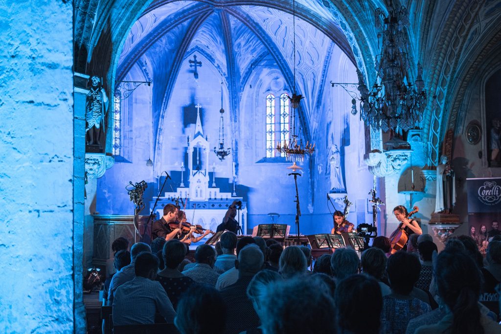 L’orchestre de chambre de Pascal Schumacher, à Cadalen, pour le Festival d’Autan 2019©Festival d’Autan