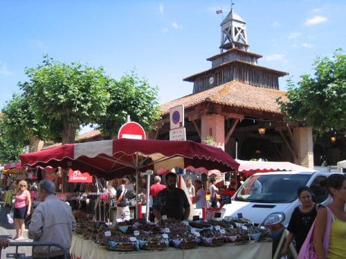 Photo du marché de producteurs à Grenade Haute-Garonne