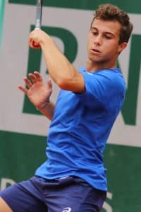 Le Toulouse Hugo Gaston s’est qualifié pour le grand tableau du Master 1000 de Paris. Il affronte Arthur Rinderknech ce lundi 1er novembre. © si.robi CC BY-SA 2.0