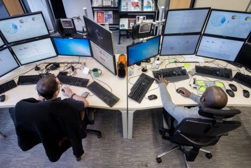 La centre parisien de cyberdéfense de l'ANSSI ©Patrick Gaillardin