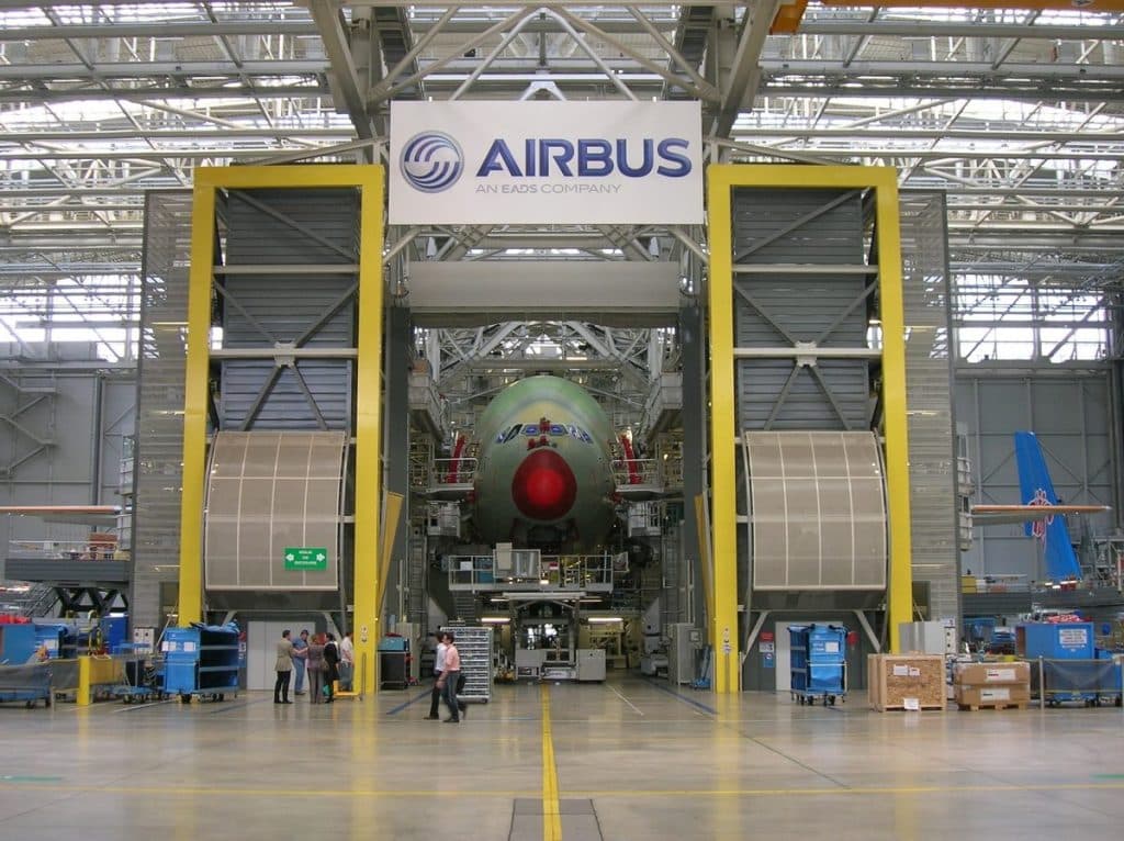 Airbus calendrier production