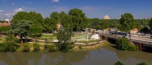 grand parc garonne ile ramier Toulouse