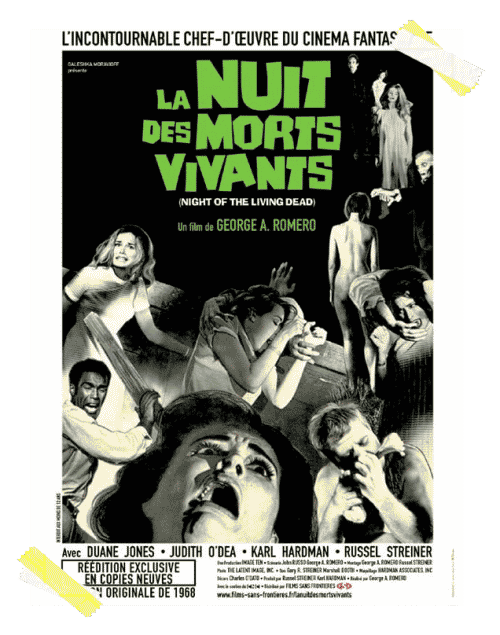 La nuit des morts vivants, de George A. Romero