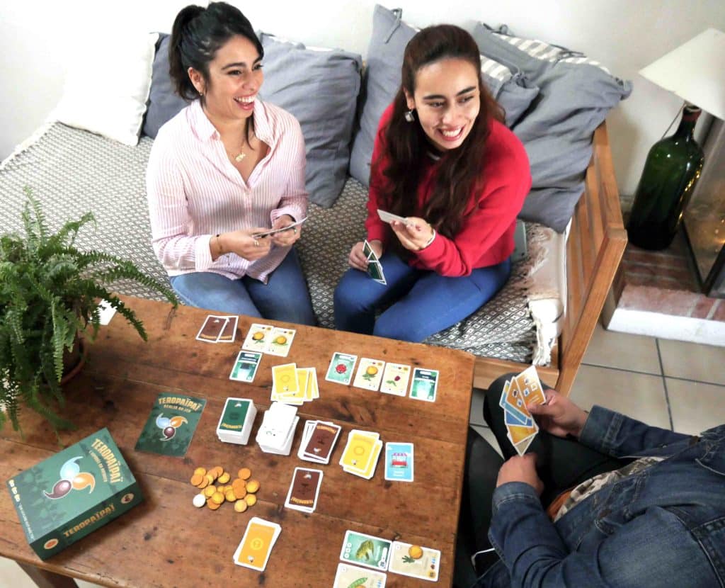 Joueurs Teropaïpaï jeu société jardinage