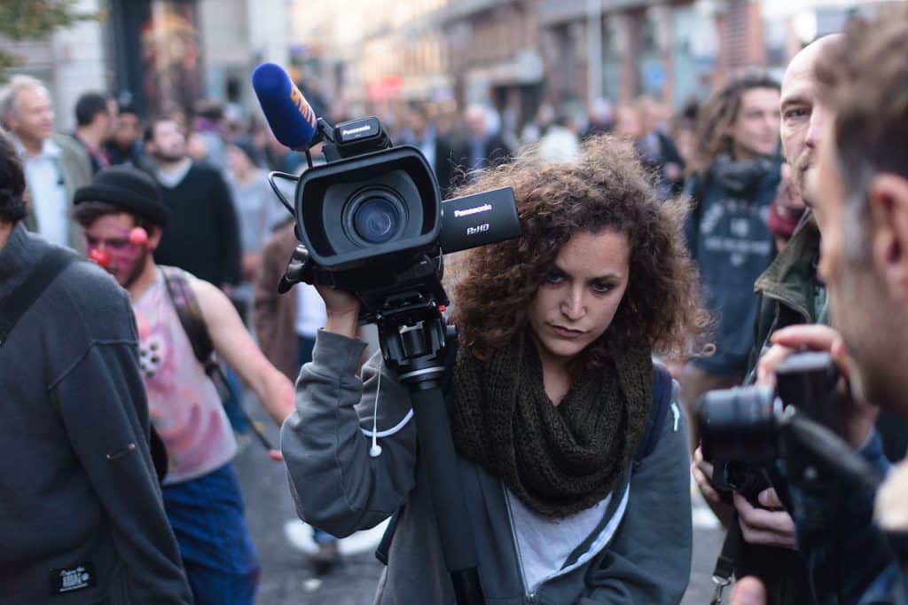 Le club de la presse Occitanie appelle à manifester, ce jeudi 26 novembre, à Toulouse, pour le retrait de la loi Sécurité globale ©Pierre Selim