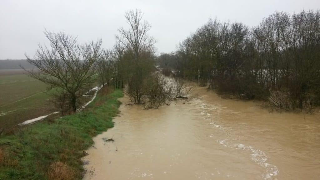 Le service de prévision des crues a passé en vigilance jaune 3 tronçons de cours d’eau en Haute-Garonne ©smgalt