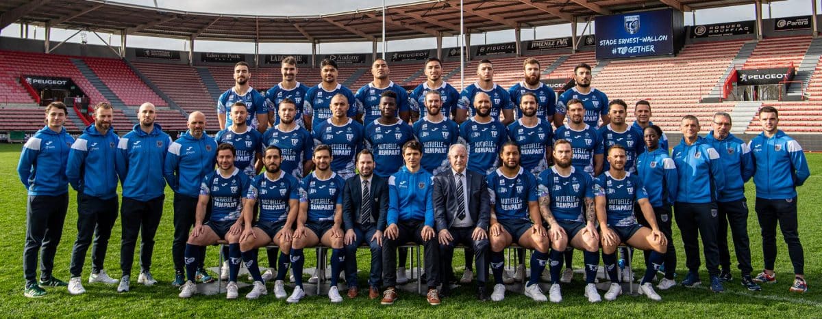 Rugby : L'équipe professionnelle du Toulouse Olympique - TOXIII