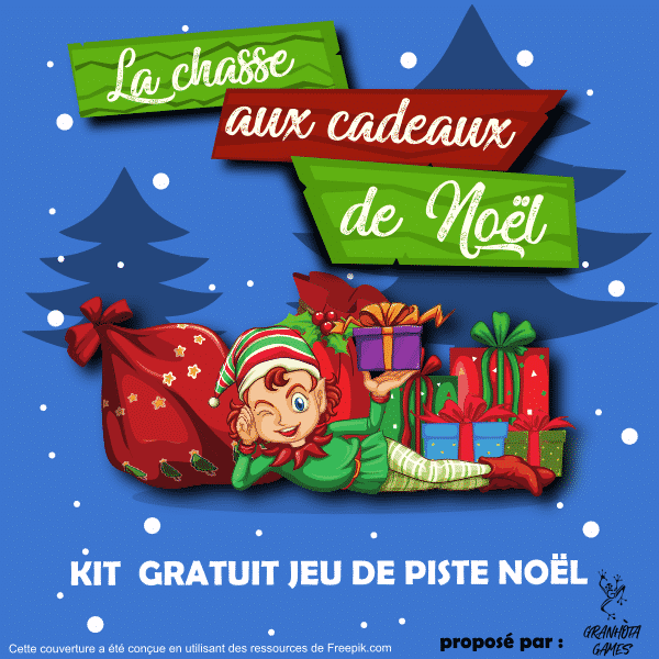 Le père Noël met des cadeaux sous le sapin