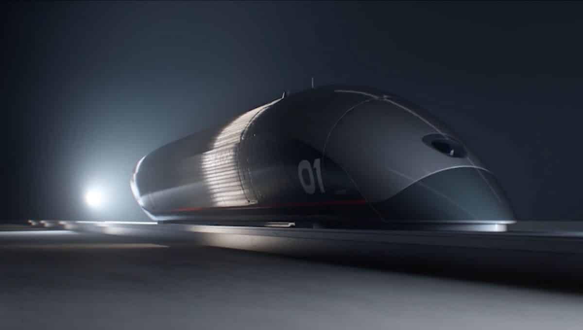 L_Hyperloop pourra relier Paris à Orléans en 13 minutes ©HyperloopTT