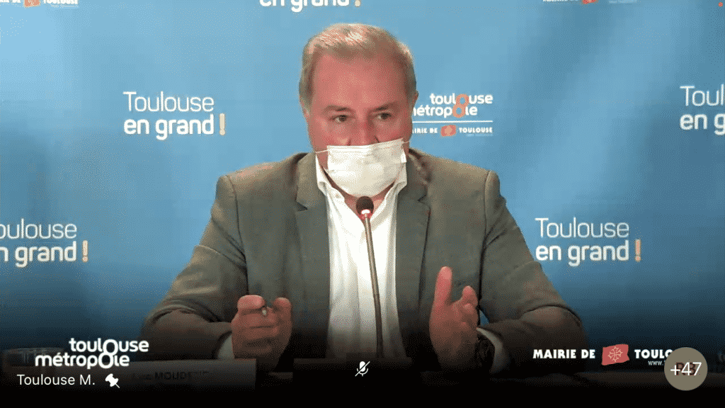 Pour Jean-Luc Moudenc, la décision d'annuler le plan local d’urbanisme (PLUIH) de Toulouse Métropole « piétine la volonté du peuple » ©PS