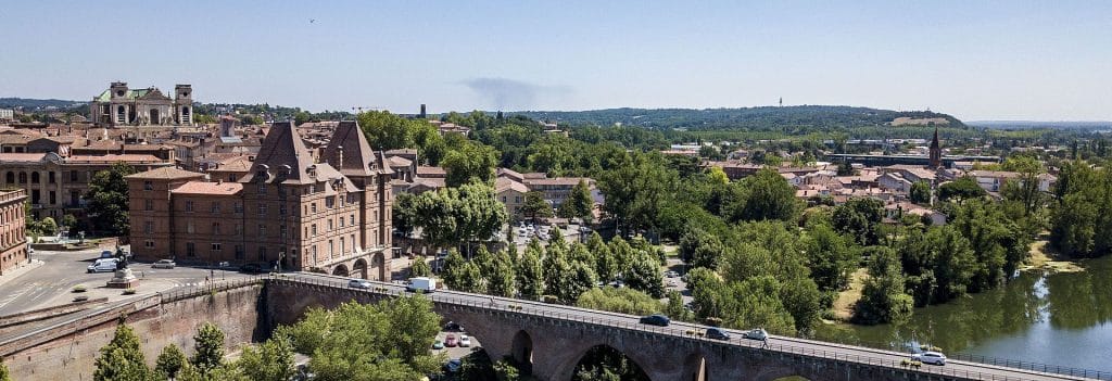 Le pont Vieux de Montauban l'un des points forts du tourisme dans le Tarn et Garonne ©VilleDeMontauban