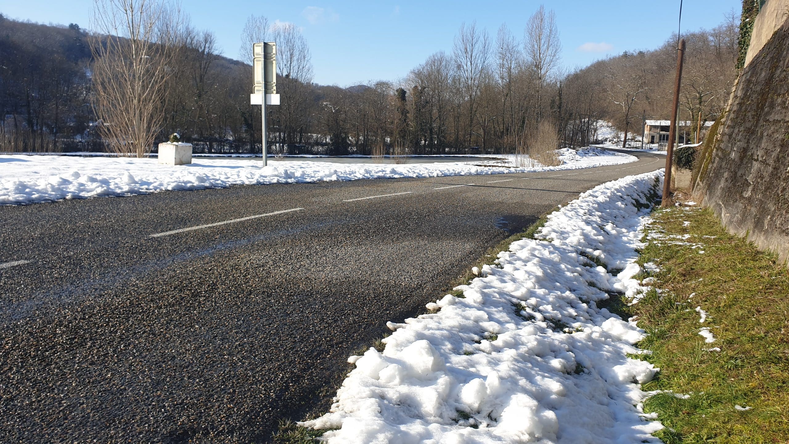 neige circulation ariège route