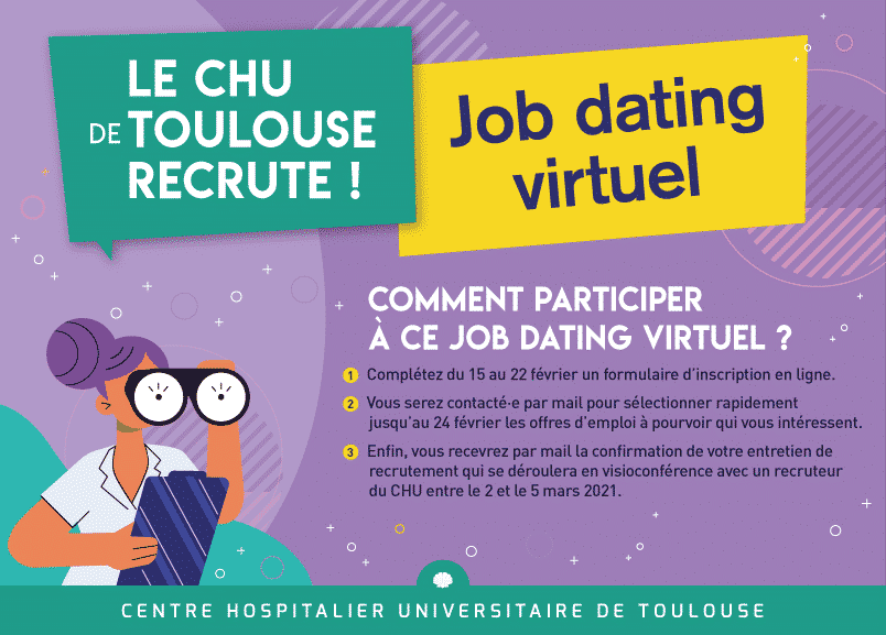 Job dating CHU emploi Toulouse