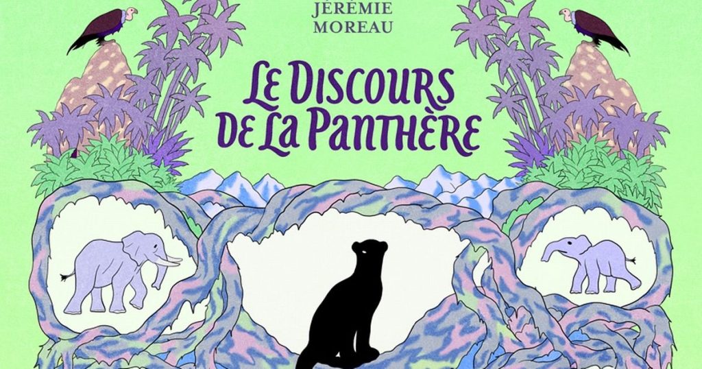 Le discours de la panthère, de Jérémie Moreau, une des BD qui sera offerte à 1000 écoliers de Colomiers, près de Toulouse ©Editions2024