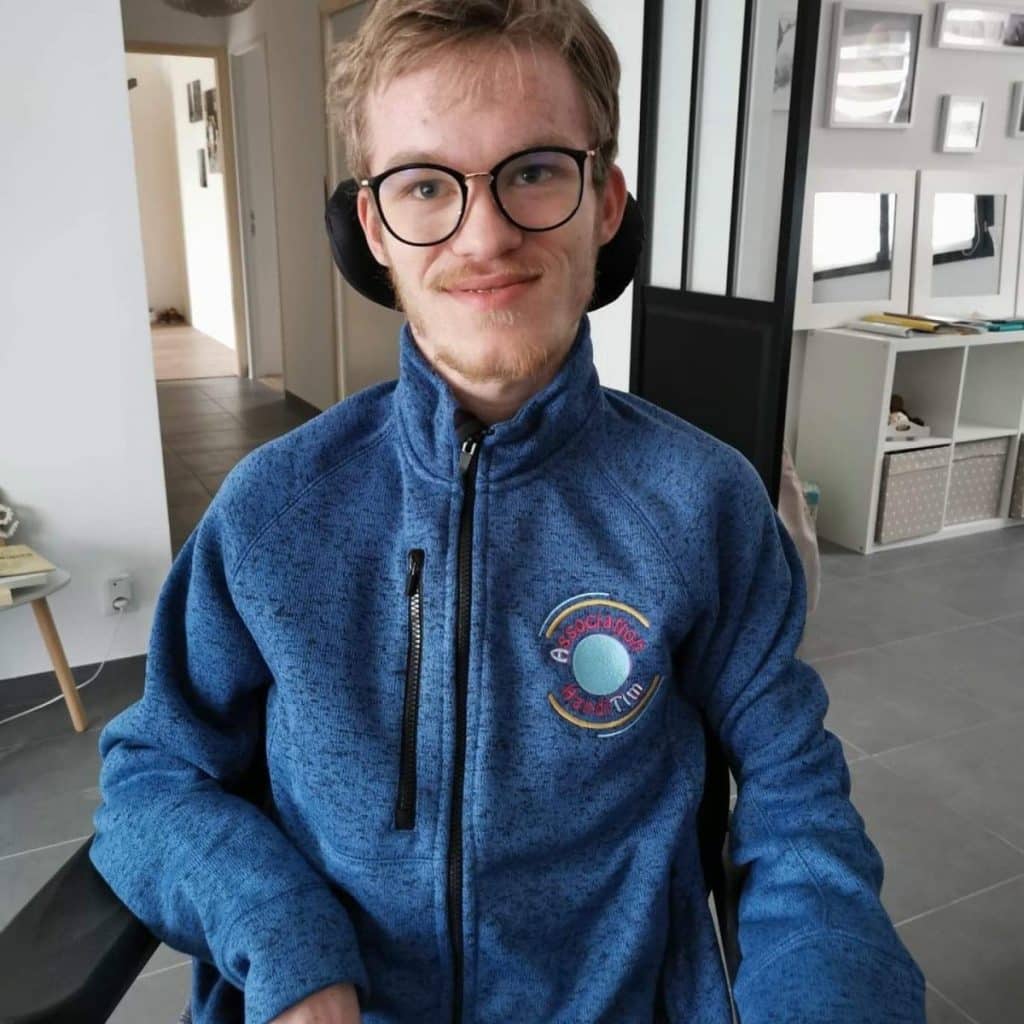 Avec son association Handitim, Timothée Griseri veut sensibiliser la société au handicap ©ThimothéeGriseri