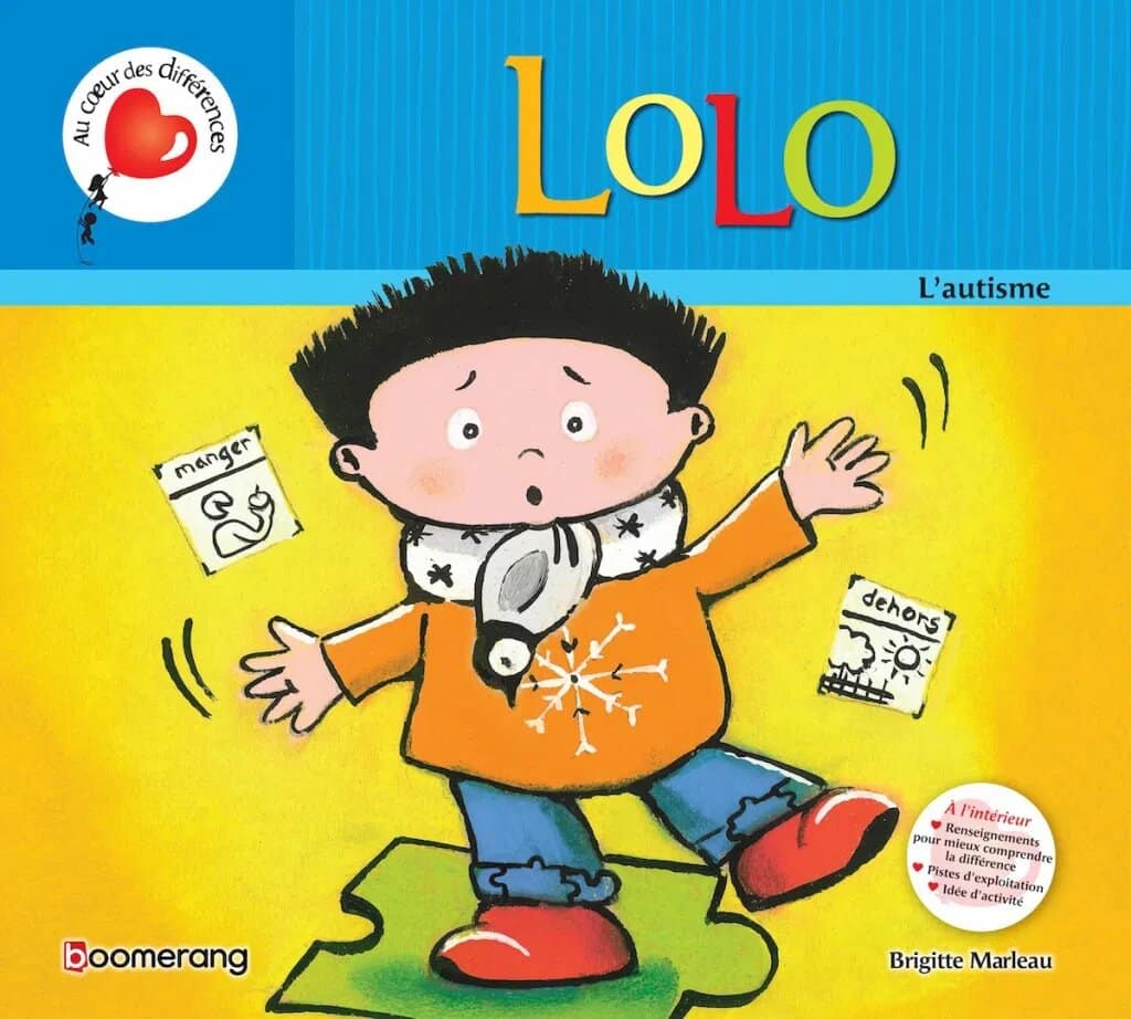 Lolo, de Brigitte Marleau, pour apprendre à balayer les différences ©Boomerang