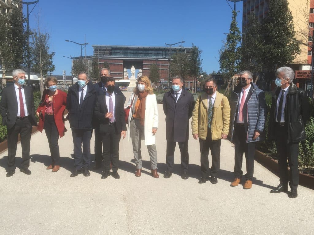 Une dizaine de vice-présidents de Toulouse Métropole apporte leur soutien à la candidature de Vincent Terrail-Novès aux régionales 2021 ©PS